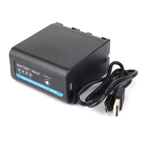 Акумулятор MyGear NP-F980U, 6900 мАч + пауербанк