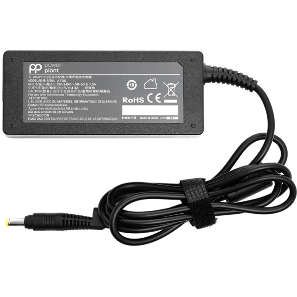 Блок питания для ноутбуков PowerPlant SONY 220V, 10.5V 45W 4.3A (4.8*1.7)