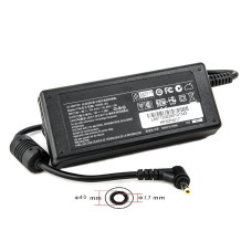 Блок питания для ноутбуков PowerPlant HP 220V, 19V 30W 1.58A (4.0*1.7)