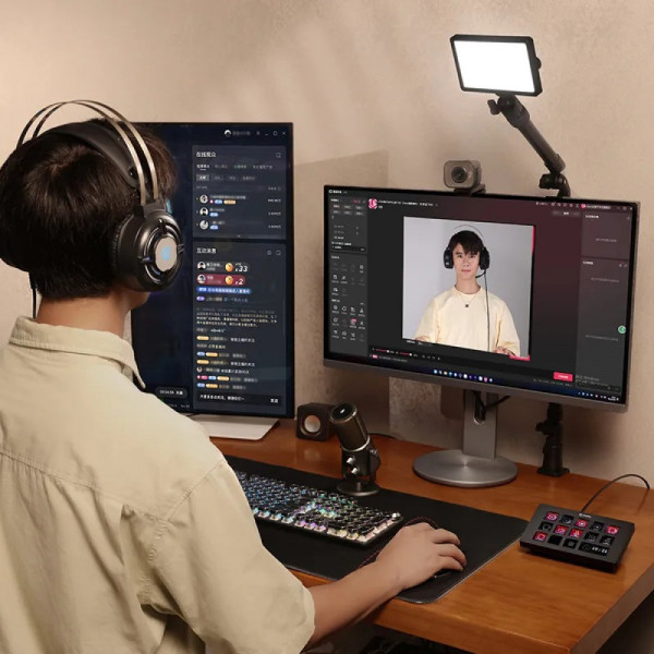 Контроллер для стрима визуальная клавиатура/панель/хаб Stream Deck Dock Ulanzi D200H