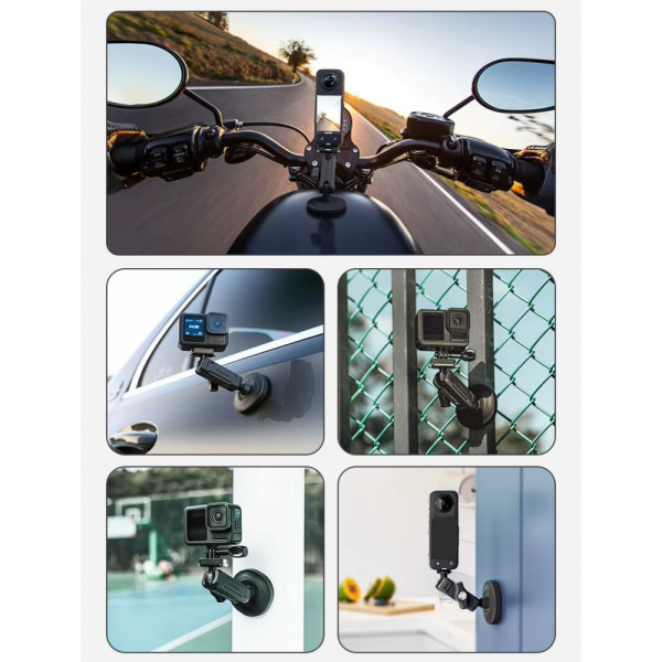 Магнитный крепеж DJI GoPro Insta360 фрезерованный шарнир aMagisn HM17