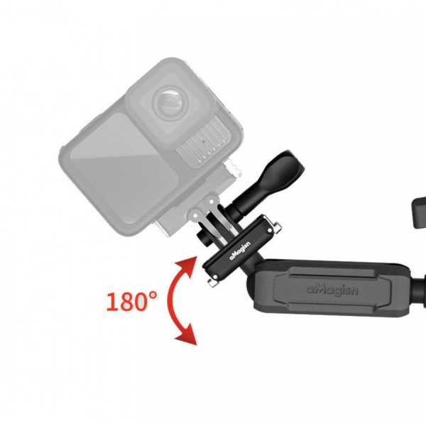 Магнитный крепеж DJI GoPro Insta360 фрезерованный шарнир aMagisn HM17