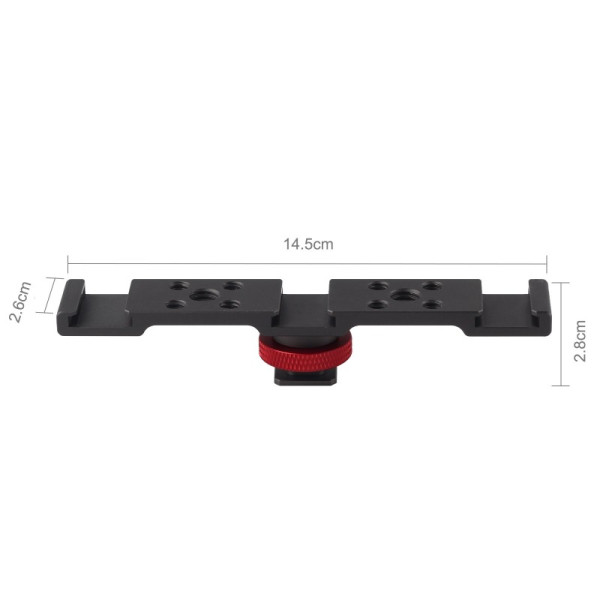 Планка для трёх устройств Puluz PU523B