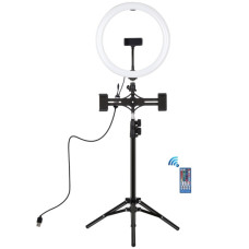 Кольцевой свет со стойкой Puluz PKT3068B RGBW 30см (30W)