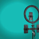 Кольцевой свет со стойкой Puluz PKT3068B RGBW 30см (30W)