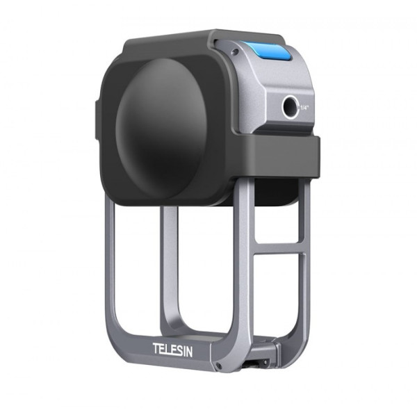 Рамка DJI Osmo 360 алюминиевая с защитой линзы Telesin S6-FMS-30-TDJ