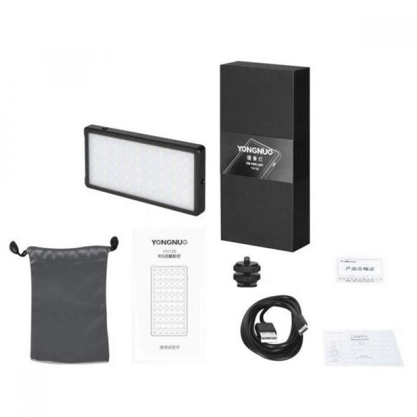 Відеосвітло LED RGB 3200K-5600K CRI 95+ Yongnuo YN135