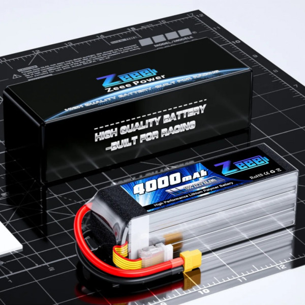 Акумулятор LiPo 6S 22.2V 100C 4000mAh XT60 Zeee lipo-222v-001-91