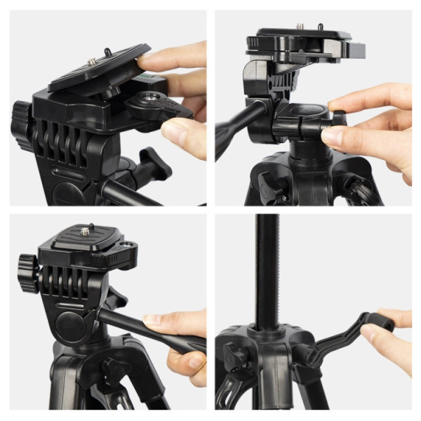 Штатив для смартфона AccPro 3388B Smart black