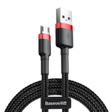 Кабель Baseus Cafule Cable USB для Micro USB 2,4 А, 1 м, червоний та чорний