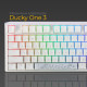 Механічна клавіатура Ducky One 3 TKL Cherry MX Brown RGB White UA