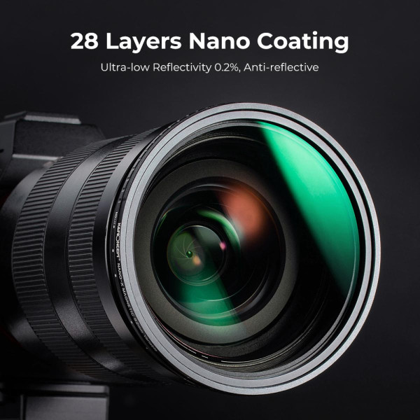 Нейтрально-сірий магнітний фільтр змінної густини ND8-128 82mm K&F Concept Nano-X (KF01.1981)