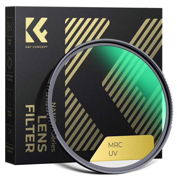 Защитный светофильтр K&F Concept MCUV 72 мм Nano-Xcel HD, Hydrophobic, Scratch Resistant (KF01.987)