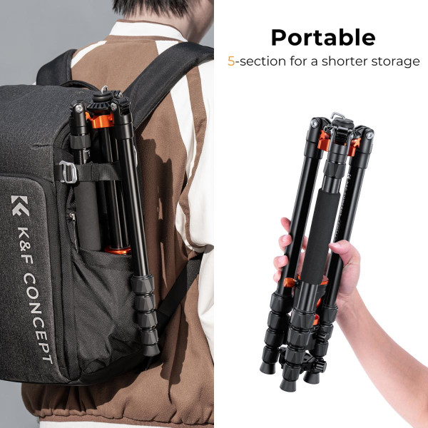 Штатив Фото Відео T255A4+BH-36L, max 16kg, h 170cm (KF09.085V3_)