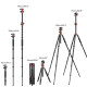 Штатив Фото Відео T255A4+BH-36L, max 16kg, h 170cm (KF09.085V3_)