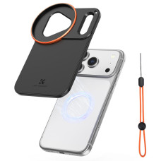 Магнитный адаптер фильтров K&F Concept 58 мм, совместимо с iPhone 17 Pro Max и фильтрами 58 мм без фильтра (KF15.0022)