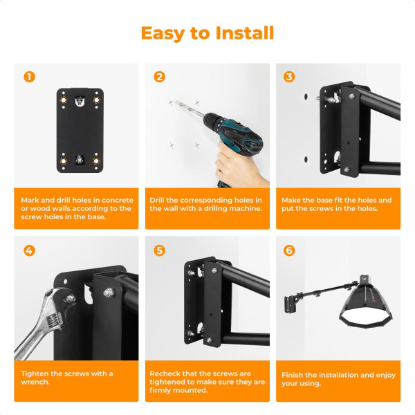 Журавль настенный K&F Concept 1.0 м (KF34.047)