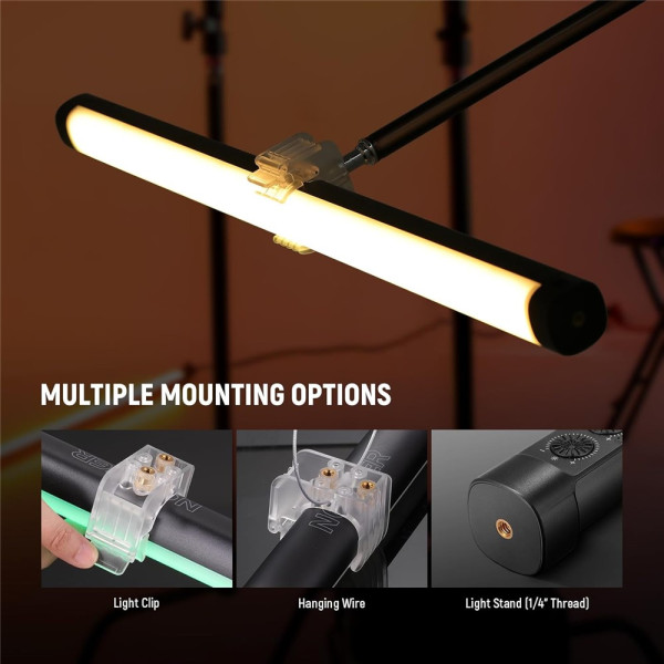 Світлодіодний RGB LED жезл NEEWER TL60 RGB 60 см зі стійкою та сумкою