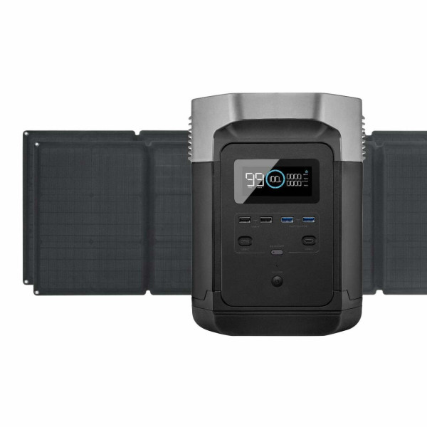 Набір EcoFlow DELTA + дві сонячні панелі потужністю 110 Вт