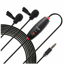 Петличний мікрофон Lensgo DM1 dual