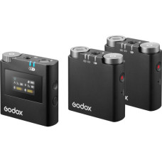 Беспроводная микрофонная система Godox Virso S M2 для 2 человек для камер и смартфонов Sony (2,4 ГГц)