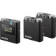 Беспроводная микрофонная система Godox Virso S M2 для 2 человек для камер и смартфонов Sony (2,4 ГГц)