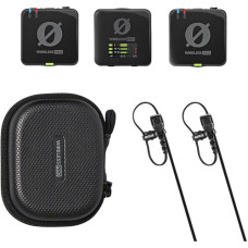RODE Wireless PRO Беспроводная микрофонная система/рекордер с зажимом для 2 человек с петличными микрофонами (2,4 ГГц)