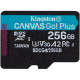 Карта пам'яті microSDXC (UHS-1 U3) Kingston Canvas Go! Plus 256Gb class 10 A2 V30 (R200MB/s, W-160MB/s)