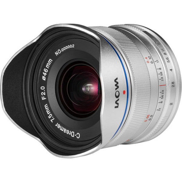 Объектив Laowa 7.5mm f/2 MFT (Standard Silver)