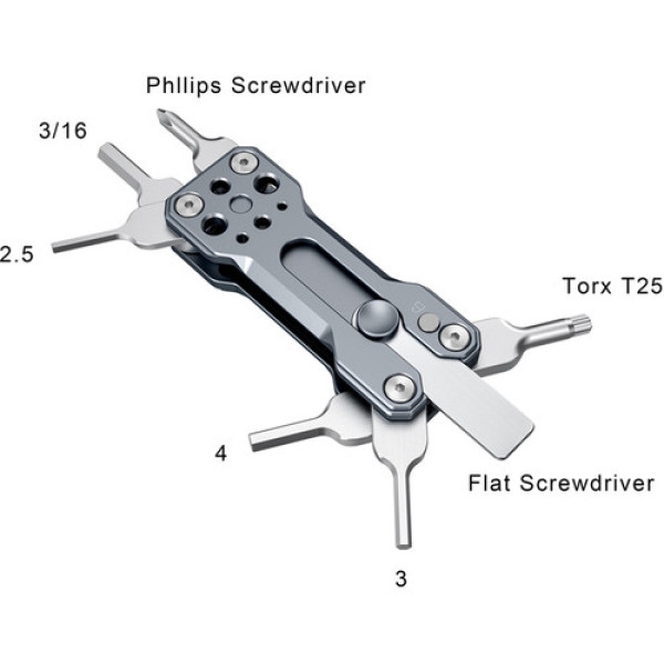 Комплект отверток SmallRig Folding Screwdriver Kit Hunter AAK2495 (AAK2495)