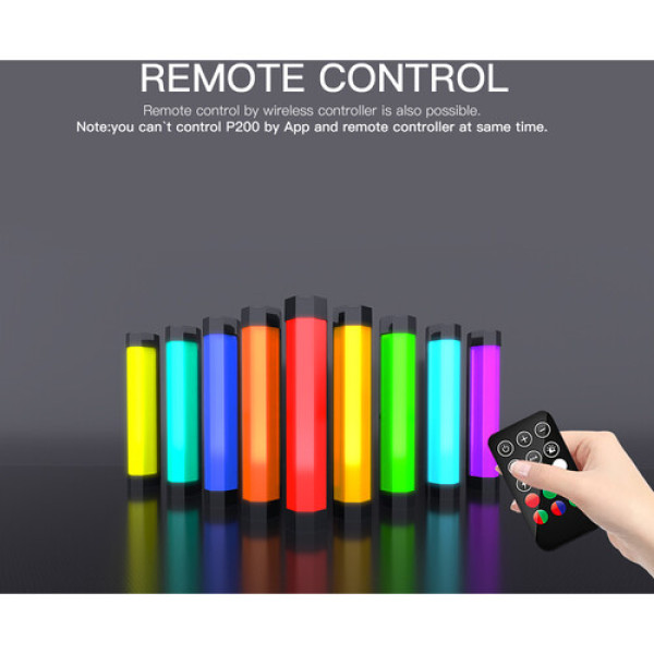 Водонепроникна трубчаста лампа RGB зі ступенем захисту IP65, вбудованою батареєю та магнітом