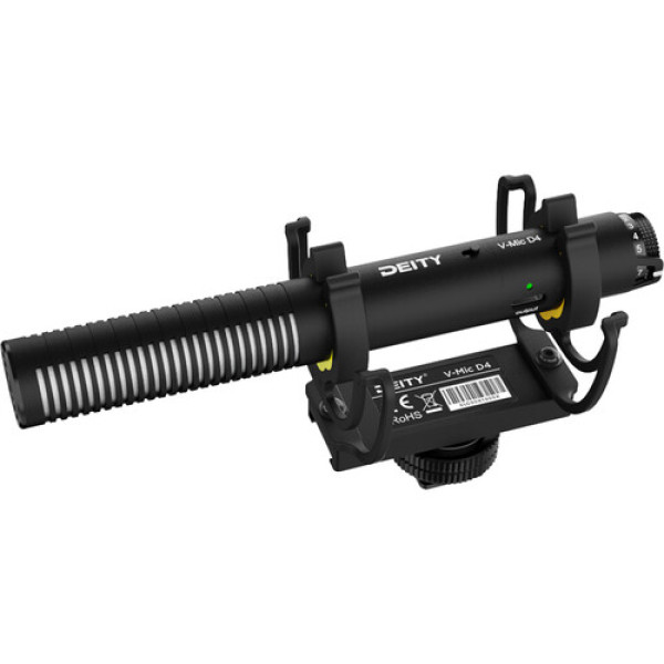 Мікрофони Deity V-Mic D4 гібридний аналоговий/USB-мікрофон з кріпленням на камеру