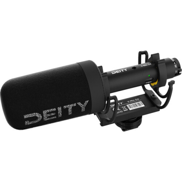 Мікрофони Deity V-Mic D4 гібридний аналоговий/USB-мікрофон з кріпленням на камеру