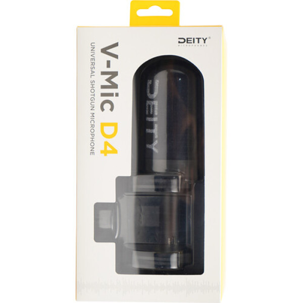 Мікрофони Deity V-Mic D4 гібридний аналоговий/USB-мікрофон з кріпленням на камеру