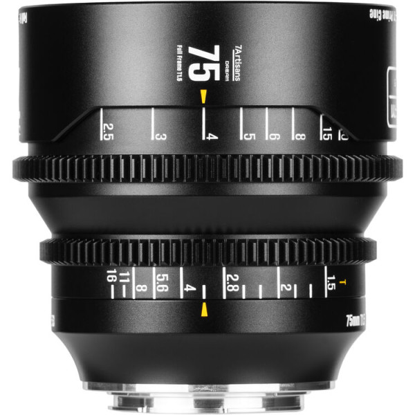 Кінооб'єктив 7Artisans Dream 75mm T1.5 для Sony E Full Frame (75T15B-E)