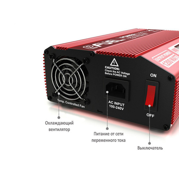 Блок живлення SkyRC eFuel 50A/1200W імпульсний 15-30 В (SK-200015)
