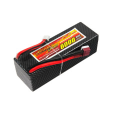 Аккумулятор для радиоуправляемой машинки Dinogy Li-Pol 6000 мАч 14.8 В Hardcase 41x40x138 мм T-Plug 30C