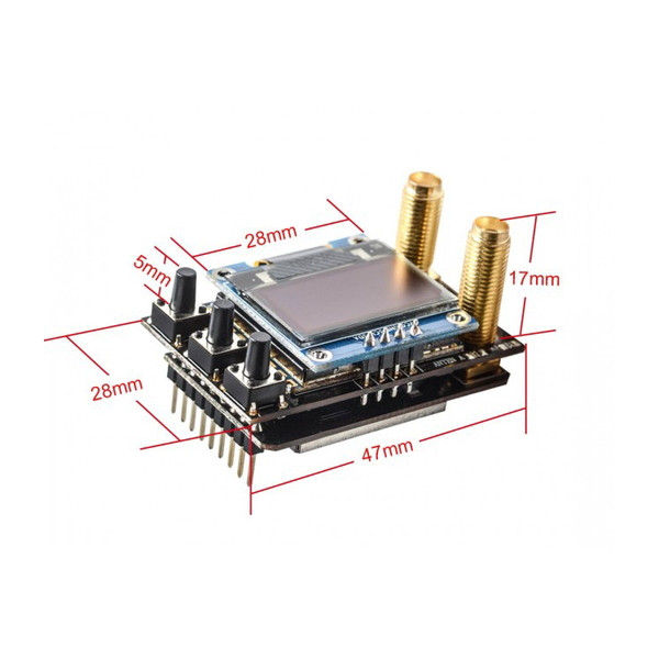 Видеоприемник AKK Diversity 5.8GHz модуль