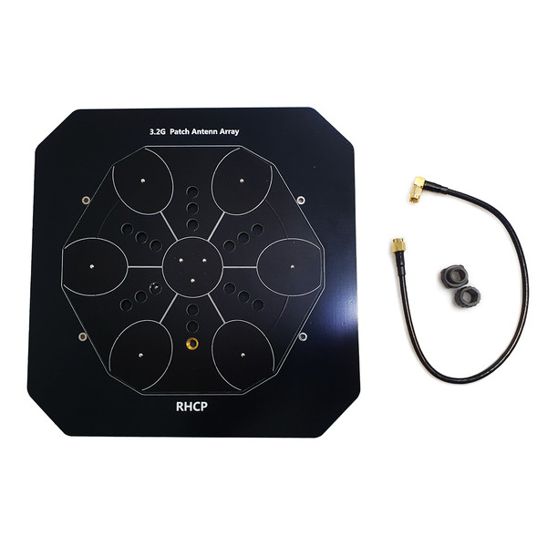 Антенна 3.2GHz Maple патч 15dB SMA RHCP