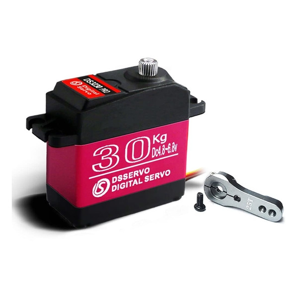 Сервопривод стандарт 60г DSServo DS3230PRO 38кг/0,09сек/6.8В 25T цифровой IP66 (180)