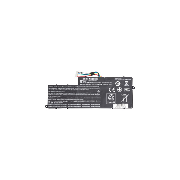 Аккумулятор для ноутбука ACER Aspire V5-122P (AC13C34) 11.55V 2640mAh PowerPlant (NB410651)