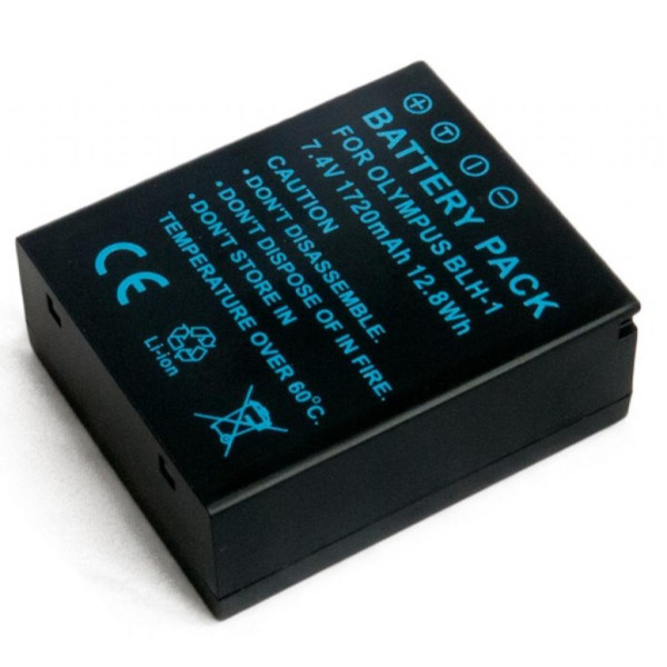 Акумулятор Extradigital для Olympus BLH-1, 1720 mAh (BDO2702)