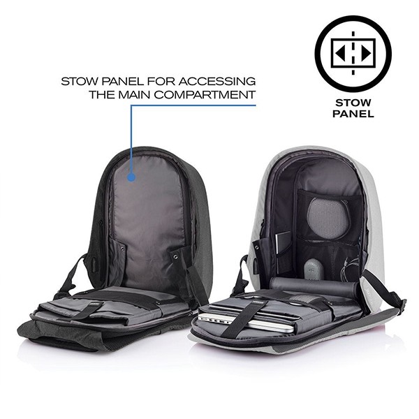 Рюкзак XD Design Bobby Hero Spring Anti-Theft backpack, Light Grey (P705.762)