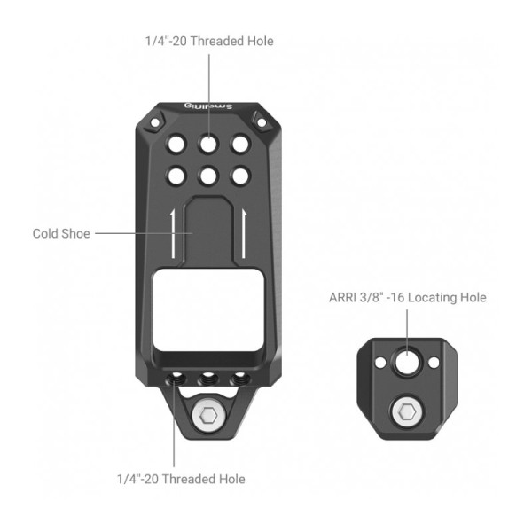 Площадка SmallRig MD3990 для ручки Sony FX3 XLR Unit