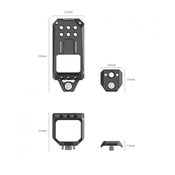 Площадка SmallRig MD3990 для ручки Sony FX3 XLR Unit