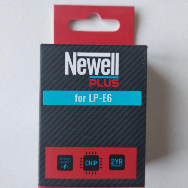 Батарея NEWELL Plus LP-E6 для Canon 5DІІ,ІІІ,IV,6D,6DII,7DII (LP-E6+) (NL1250)