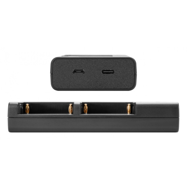 Зарядка двойная Newell DL-USB-C для NP-F550/770/970 (NL2120)