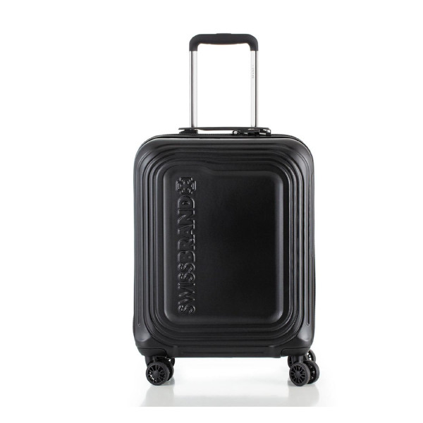 Чемодан Swissbrand London (M) Чорний (SWB_LHLON001M)