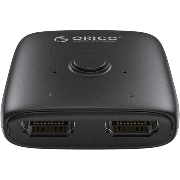 Разветвитель Orico HDMI 2.0 1 x 2, 4K, двусторонний HS2-A1-BK-EP (CA913510)