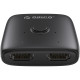 Разветвитель Orico HDMI 2.0 1 x 2, 4K, двусторонний HS2-A1-BK-EP (CA913510)